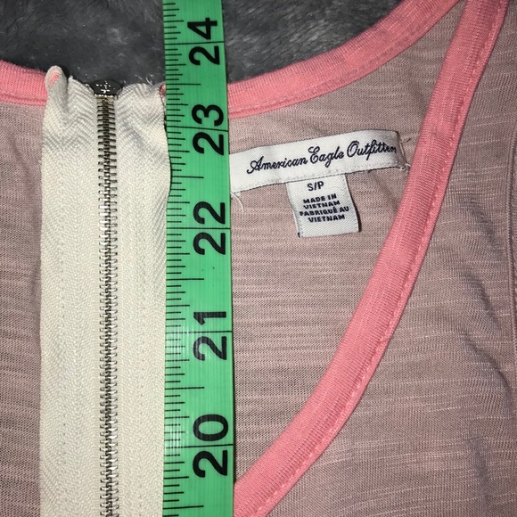American Eagle Outfitters Tank Top Pink Sz SP - Picture 5 of 5